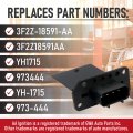 Hvac Blower Motor Resistor Compatible With Ford Lincoln Mercury Vehicles Expedition Escape F150 F250 F350 Super Duty Mustang