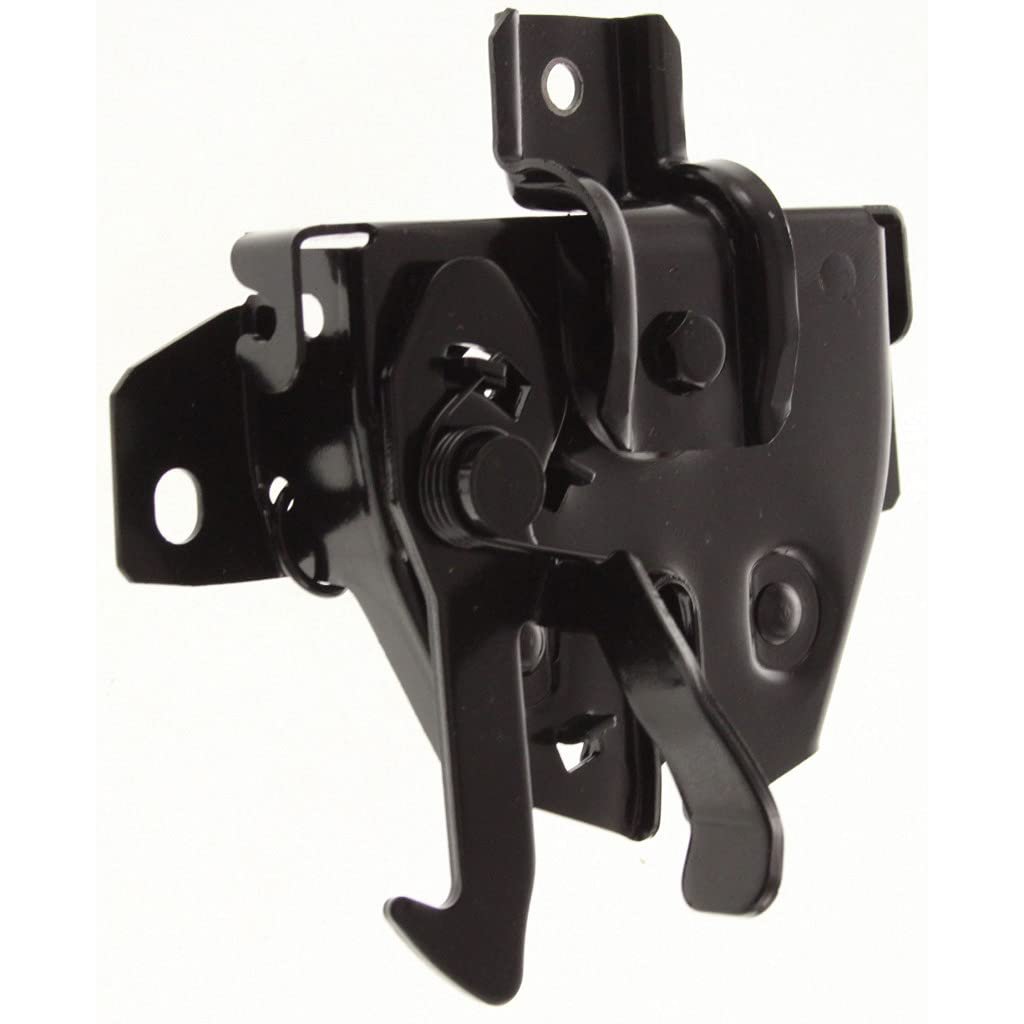 Hyundai Sonata Hood Latch Driver Side For 1999 2000 2001 Hy1234105 8113038000 Black Standard Plastic Replacement Part
