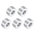5pcs Aluminum Spacers 3 4 Od X 5 16 Id 8 L Screw Standoff Brushed Finish Unthreaded Metal Round Spacer Bushing For M8 Bolts 