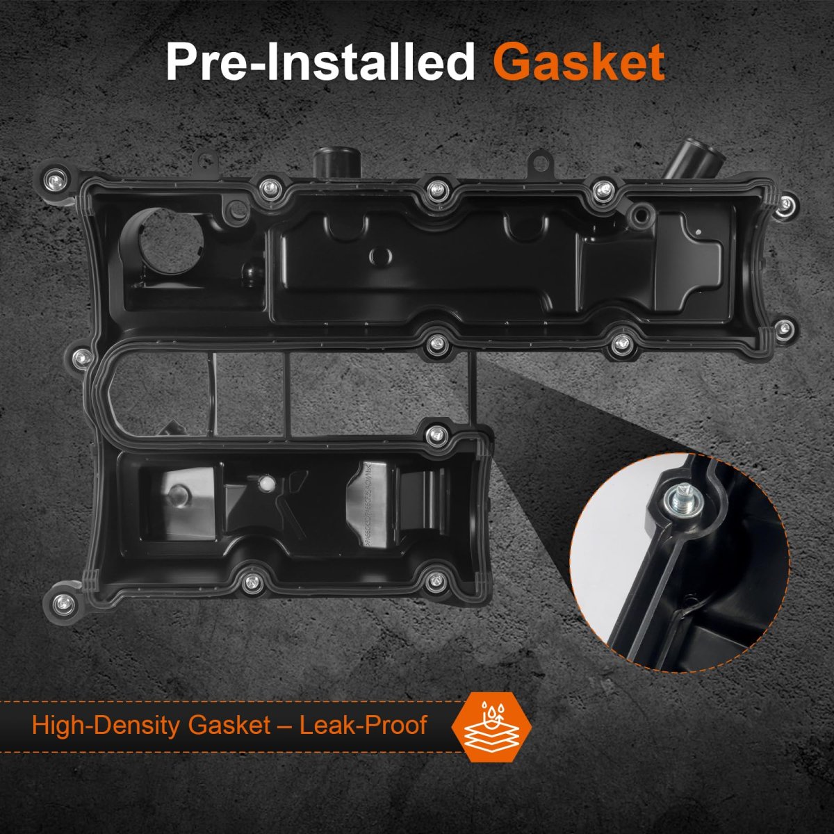 Engine Valve Cover With Gasket And Bolts For Ford Escape 2013 2016 Fusion 2015 Fiesta 2014 2019 Transit Connect 1 6l Ecoboost