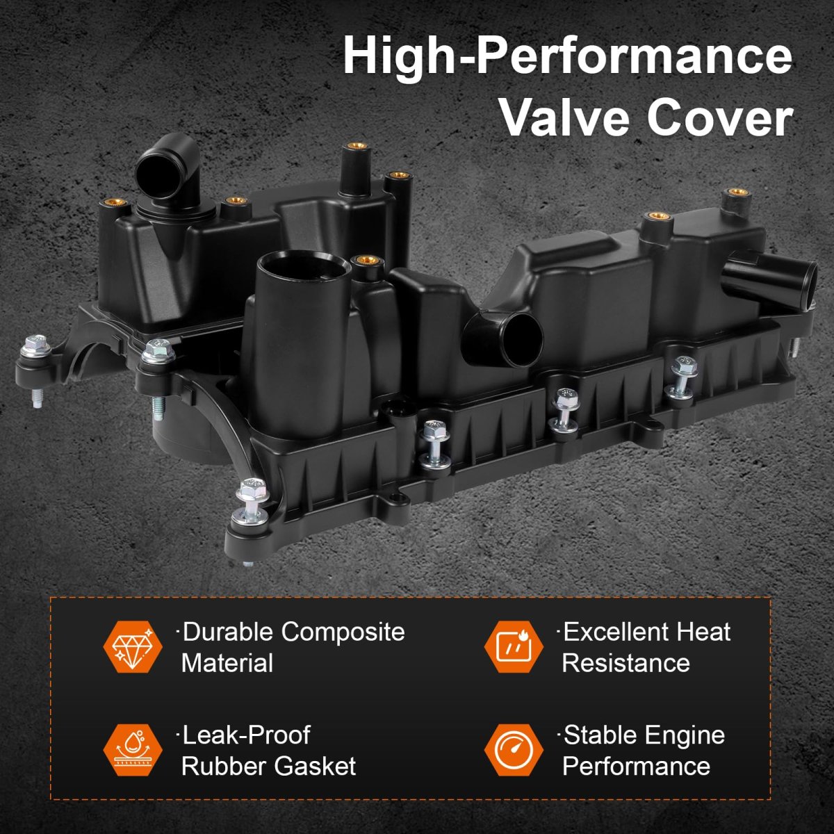 Engine Valve Cover With Gasket And Bolts For Ford Escape 2013 2016 Fusion 2015 Fiesta 2014 2019 Transit Connect 1 6l Ecoboost