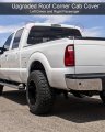 2pcs Roof Corner Cab Covers Molding Trim Upgraded Sealed Fit For Ford F-250 F-350 F-450 F-550 Super Duty 1999 2000 2001 2002
