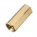 Uxcell M3x12 Female-female Hex Brass Pcb Motherboard Spacer Standoff For Fpv Drone Quadcopter Computer Circuit Board 35pcs