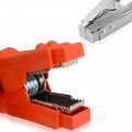 Voilamart 2pcs Battery Jumper Cable Clamps 800a Heavy Duty Insulated Alligator Clips Charging Connector Kit For Car Auto