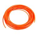 Uxcell Orange 4mm Od 2 5mm Id 15 Meter Pneumatic Pu Air Tube Hose