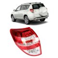 Driver Side Tail Light Assembly For Rav4 2009 2010 2011 2012 Clear And Red Rear Lamp Replacement 8155006210 8155006220 