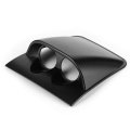 Dash Gauge Pod 52mm 2in Triple Mount Bracket Abs For Car Pillar Black 