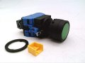 Idec Hw1l-m1f20qd-g-24v Illuminated 22 Mm Pushbutton 