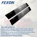 Front B Pillar Molding Trim Pair For 2011 2012 2013 2014 2015 2016 2017 2018 2019 Ford Explorer Without Keypad Gloss Black