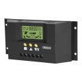 Fydun Pwm Solar Controller 30a Regulator With Lcd Display Dual Usb Ports 12v 24v Auto Voltage Identification Fit Lfp Gel