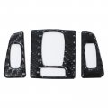 Secosautoparts 13pcs Real Carbon Fiber Interior Trim Decor Cover Compatible With Bmw 3 4 Series F-30 F-31 F-32 F-33 F-34 F-36