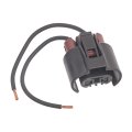 Fog Light Connector For Ford Expedition 2007 2011 1u2z14s411bca Plastic With Metal Contact Blade Terminals Push On Oval Black 