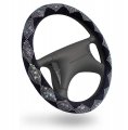 Vaygy Bling Steering Wheel Cover Rhinestone Diamond Car A 15 Inch Universal Anti Slip A For Woman And Girls 