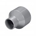 Uxcell Pvc Dwv Reducing Coupling Schedule 40 Gray 40mm X 75mm Socket