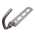 Universal Straight Exhaust Hanger Welded Mild Steel Emhg005 Heavy Duty Muffler Support For Cabin Vibration Reduction Hg005 