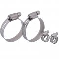 Aintier 2195 Radiator With Universal Oil Hose Clamps Kit 8-10mm 27-51mm 4pcs Fitment For 1998-2002 Honda Passport 1998-2000