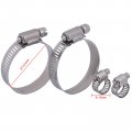 Aintier 2195 Radiator With Universal Oil Hose Clamps Kit 8-10mm 27-51mm 4pcs Fitment For 1998-2002 Honda Passport 1998-2000
