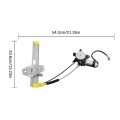 Rear Left Side Power Electric Window Regulator With Motor Replacement For Honda Accord 1994-1997 741-819