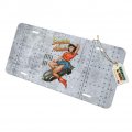 Surprise Attack Pin Up Girl Missile Novelty Metal Vanity Tag License Plate