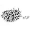 M4x10mm 0 7mm Pitch Bolts Socket Cap Head Hex Key Screws 50pcs