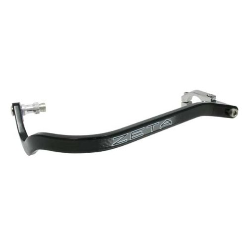 Zeta Drop Down Bend Aluminum Handguards Pair For 1 8 Handlebars Black