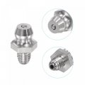 Uxcell 2pcs Metric Stainless Steel Straight Grease Fitting M5 X 0 8mm Thread Hydraulic Accessories