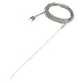 Uxcell A12100600ux0272 2m Wire Temprature Sensor Thermocouple Probe K Type 200 Mm X 1
