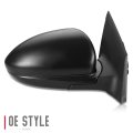 Auto Dynasty Gm1321501 Factory Style Passenger Right Side Mirror Manual Folding Power Adjust Compatible With Chevrolet Cruze