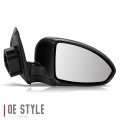 Auto Dynasty Gm1321501 Factory Style Passenger Right Side Mirror Manual Folding Power Adjust Compatible With Chevrolet Cruze