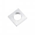 Uxcell Square Nuts M5x8mmx2mm Zinc-plated Metric Coarse Thread Assortment Kit 25 Pcs