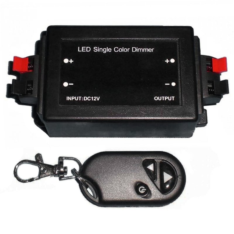 Rf Remote Control Pwm Dimming Controller For Single Color Led Products Strip Lights Tape Light