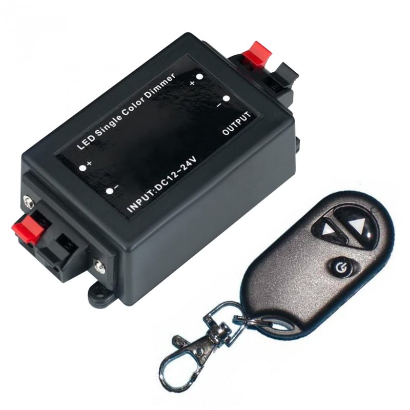 Rf Remote Control Pwm Dimming Controller For Single Color Led Products Strip Lights Tape Light