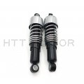 Httmt Ls003-267mm 10 5 Motorcycle Rear Shock Absorber Chrome Damper Compatible With H-d 84-13 Touring