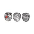 Keyless Remote Case For Chevy Silverado 1500 Hd 2003 Gray Digital Camouflage Plastic And Rubber Shell 3 Buttons Replacement