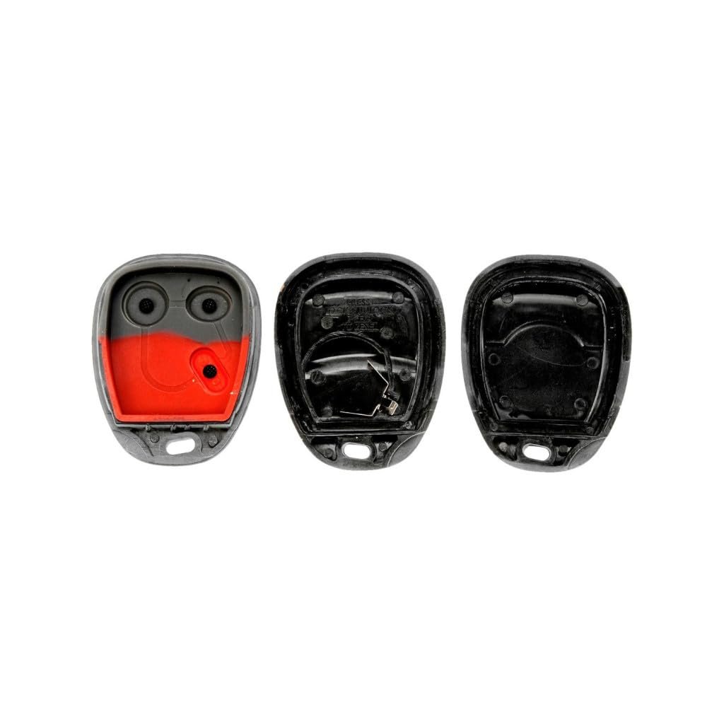 Keyless Remote Case For Chevy Silverado 1500 Hd 2003 Gray Digital Camouflage Plastic And Rubber Shell 3 Buttons Replacement