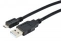 Mc002734 Usb 2 0 Micro To Type A Cable 6 Ft Black Pack 