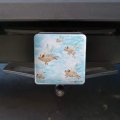 Pigs Could Fly Flying Clouds Sky Pattern Tow Trailer Hitch Cover Plug For 2 In Receivers Black Abs Plastic With Uv Resistant