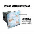Pigs Could Fly Flying Clouds Sky Pattern Tow Trailer Hitch Cover Plug Insert