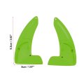 Pair Green Steering Wheel Shift Paddle Shifter Extension Cover Accessories For Dodge Challenger Charger 2015-2021 Durango