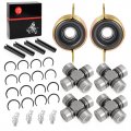 Front Rear Propeller Shaft Bearing Carrier U-joint For Polaris General 4 Xp 1000 2018-2021