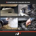 A-premium Engine Oil Pan Sump With Drain Plug Compatible Dodge Grand Caravan Shadow Daytona Dynasty Chrysler New Yorker Tc