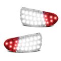 Led Interior Door Panel Courtesy Lights For Ford F150 1997 2003 And F250 1999 White Red 2 Pack 