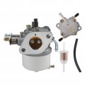 Carburetor With Fuel Filter Pump For Ez Go Golf Carts 4 Cycle Robin 295cc Engine 
