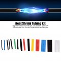 Heat-shrink Tubing 580pcs Heat Shrink 2 1 Kit Electrical Wire Cable Wrap Connection Polyolefin Sleeve