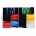 Heat-shrink Tubing 580pcs Heat Shrink 2 1 Kit Electrical Wire Cable Wrap Connection Polyolefin Sleeve