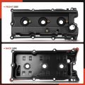 A-premium Pair 2 Left Right Engine Valve Covers With Gasket Oil Filler Cap Compatible 2005-2019 Nissan Frontier Pathfinder