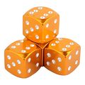 Tomall Dice Style Aluminum Alloy Tire Air Valve Stem Caps For Universal Car Motorcycle Bike Gold 4pcs
