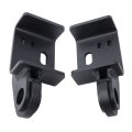 Black 2 Pieces Front Demon Tow Hook Brackets Replacement For Ta-co-ma 2009-2023 Not Include D-ring Shackle 