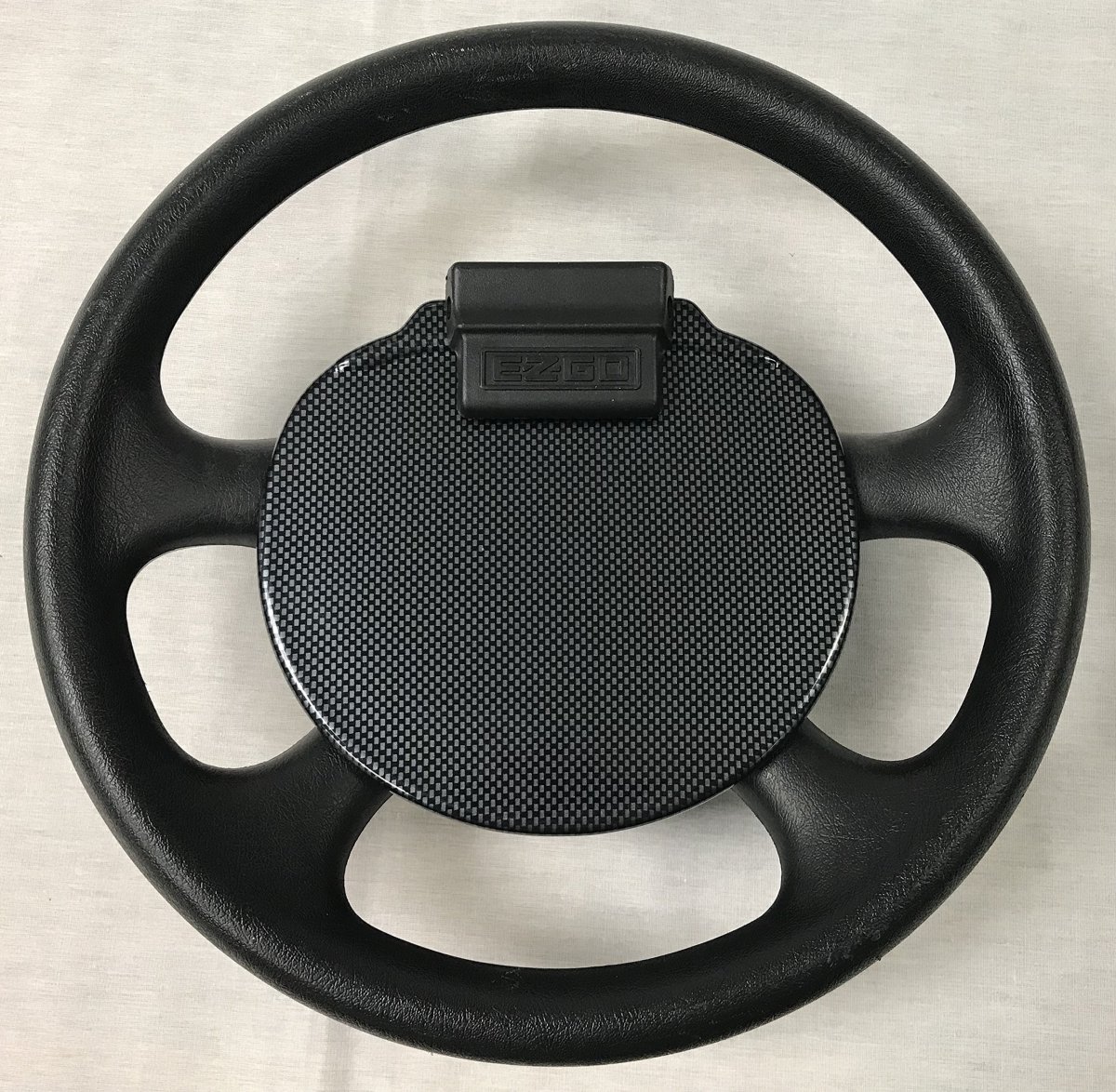 Carbon Fiber Steering Wheel Scorecard Cover For E-z-go Txt Fits Round Holder Not Rxv Carts