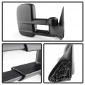 Acanii Telescoping Extendable Towing Manual Non Heat Passenger Side Mirror For 1999-2006 Chevy Silverado Gmc Sierra
